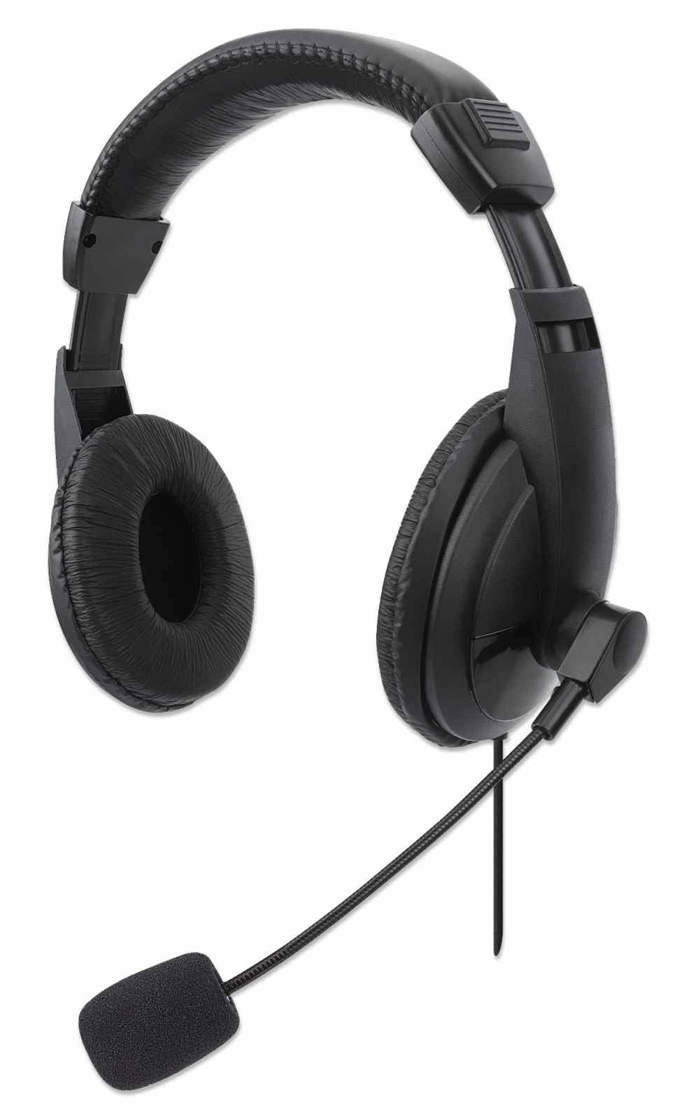 179843 Audífonos estéreo USB - Diseño liviano de audífonos, cable con conexión USB-A, controles integrados, micrófono ajustable 179843 Audífonos estéreo USB - Diseño liviano de audífonos, cable con conexión USB-A, controles integrados, micrófono ajustable
